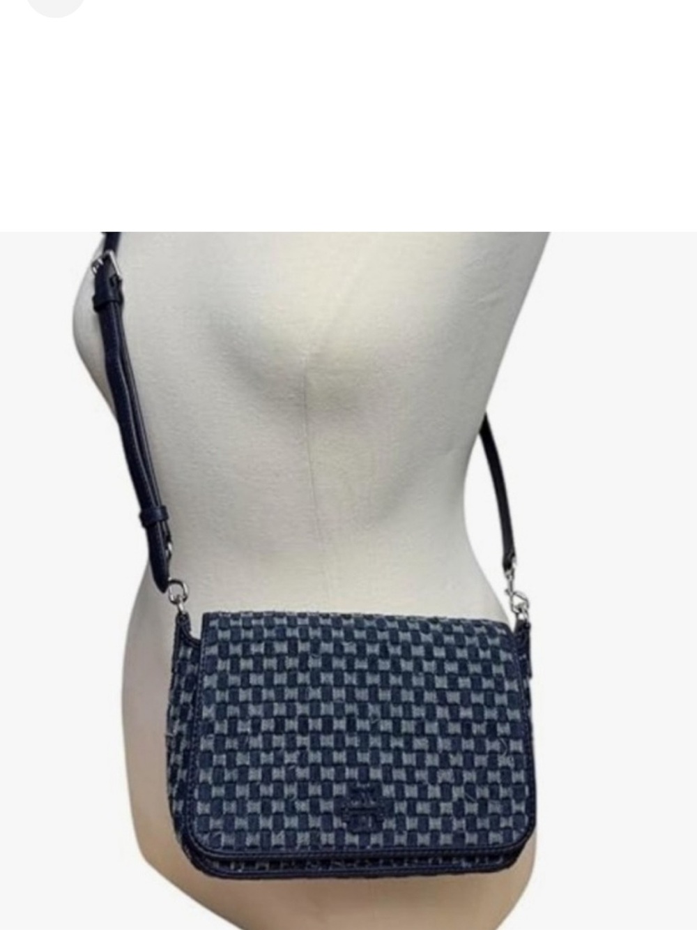 Tory Burch Thea Denim Flap Crossbody NEW❣️